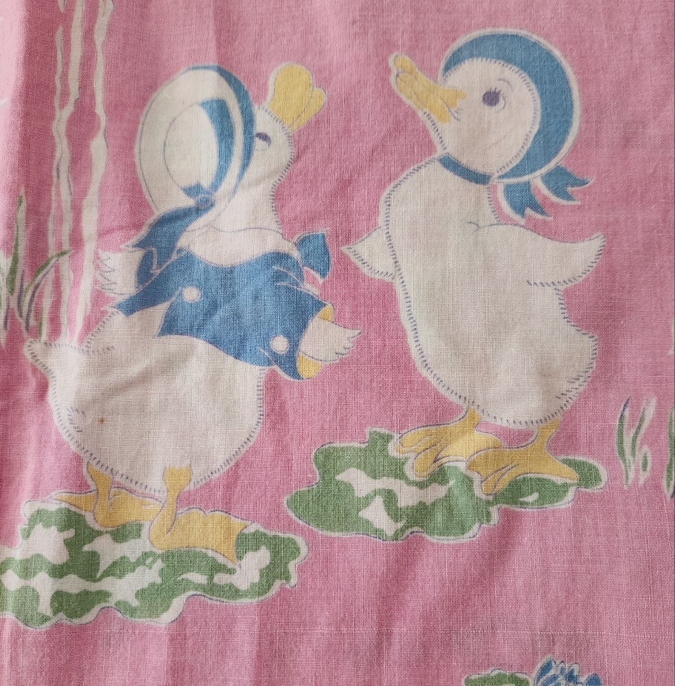 Vintage Crib Duvet Cover - Picture 8 of 12